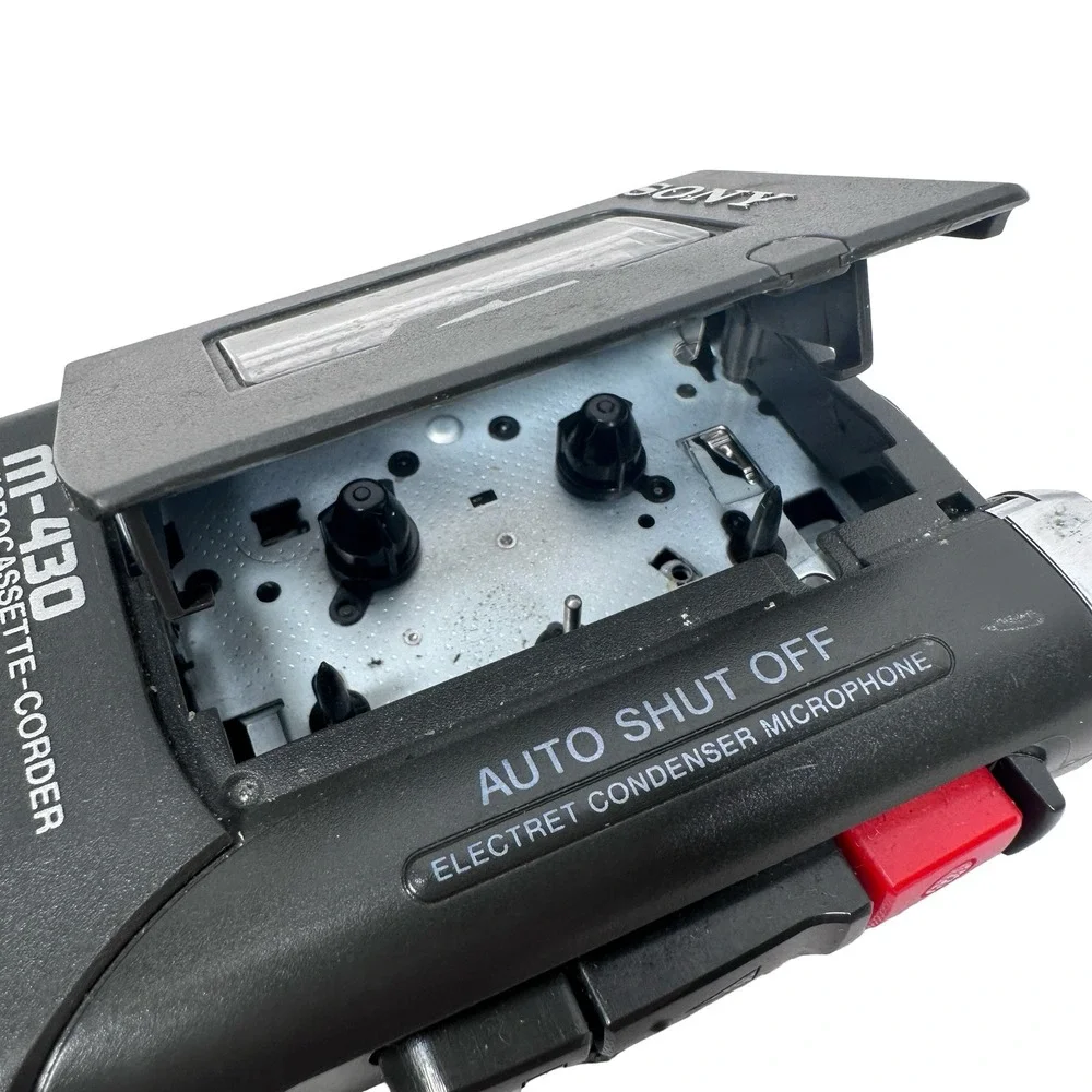Sony M-430 Microcassette-Corder Handheld Voice Recorder FOR PARTS OR‎ REPAIR